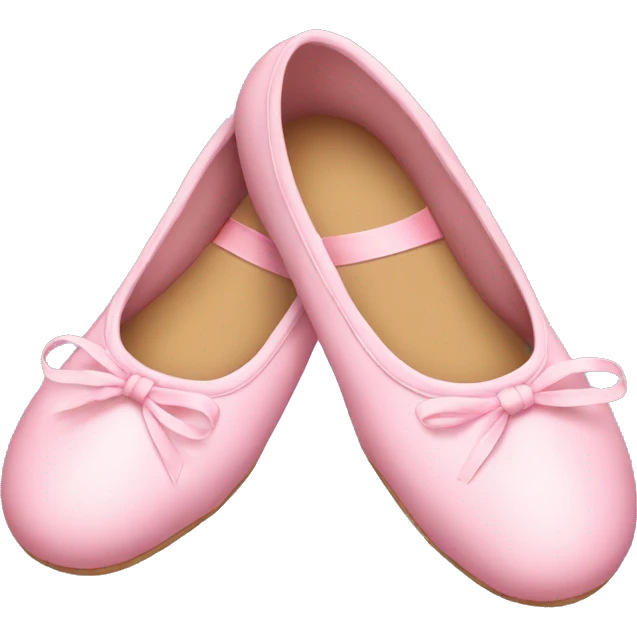 ballerina shoes pink emoji