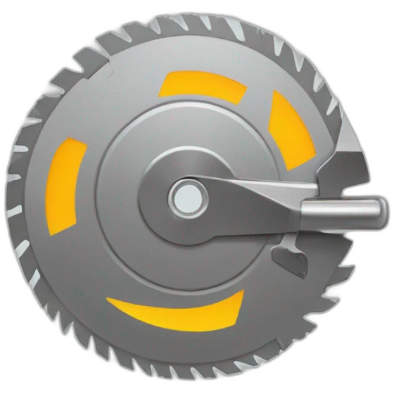 Circular saw tool emoji