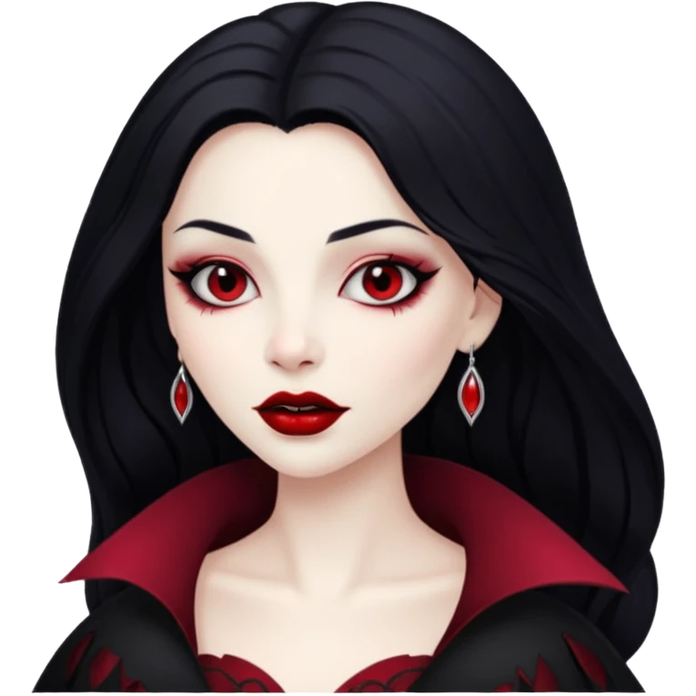 Nosferatu coquette vampire emoji