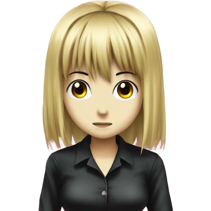 Misa amane from Death note emoji