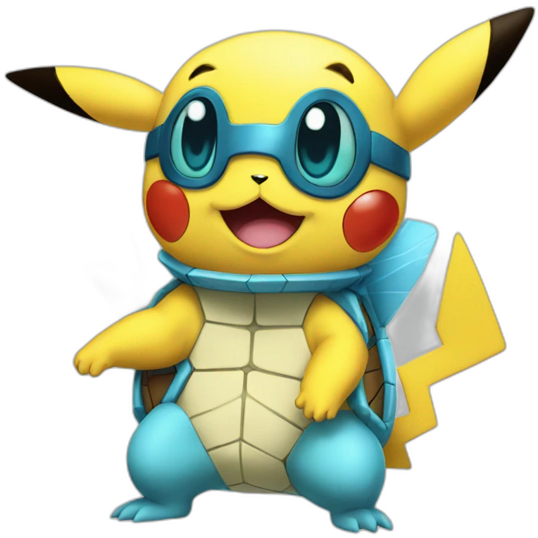 Pikachu Squirtle emoji