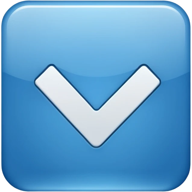 check mark button square emoji