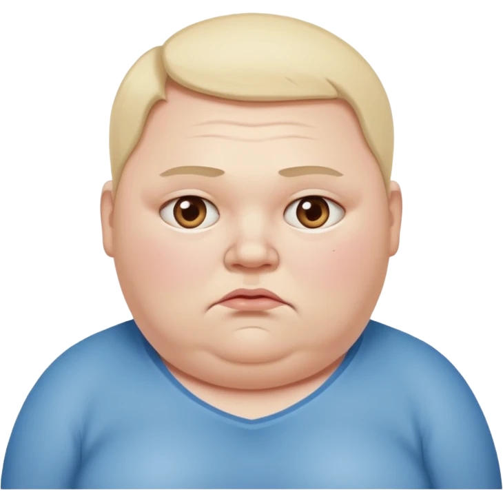 Fat slob dying from Diabetes. emoji