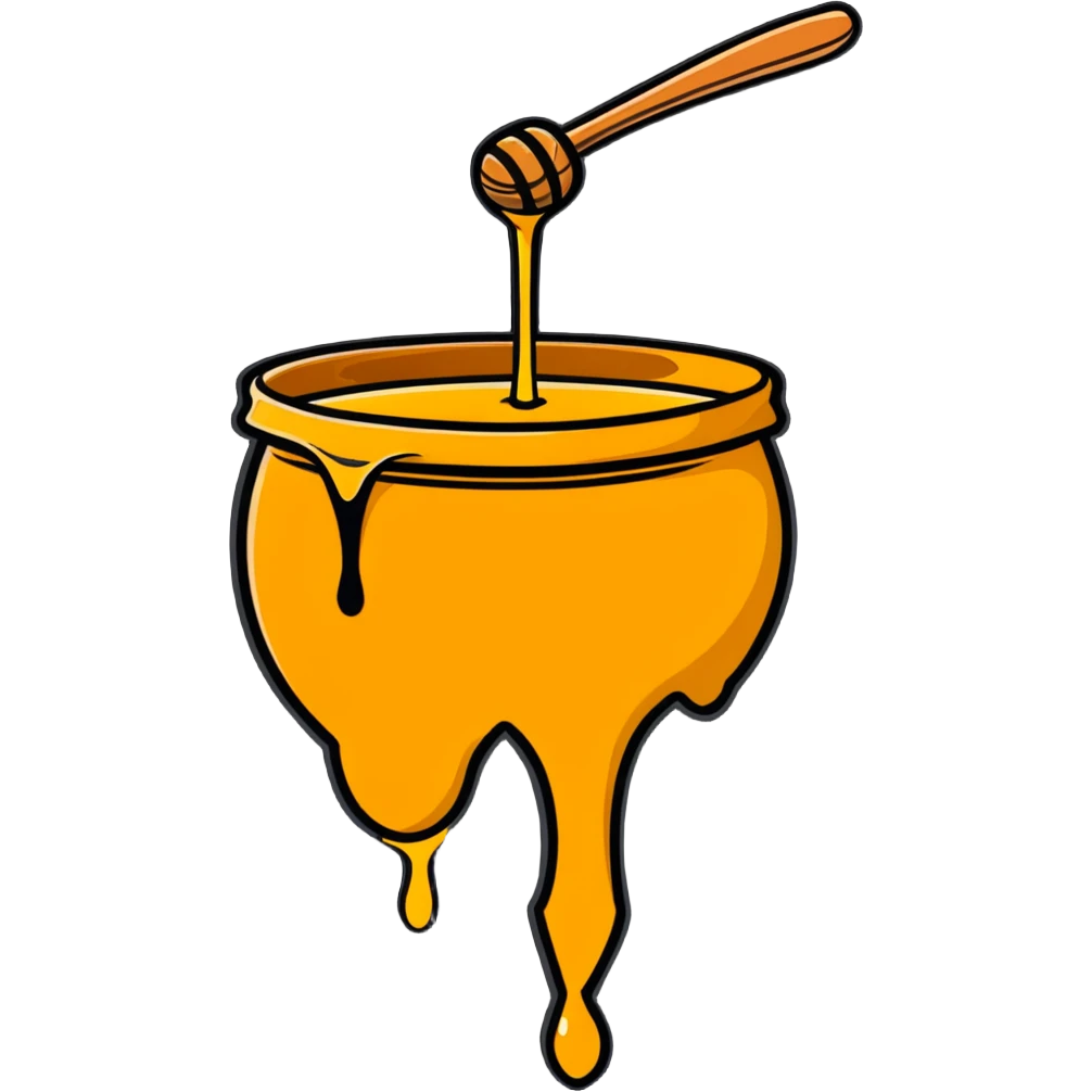 dripping honey emoji