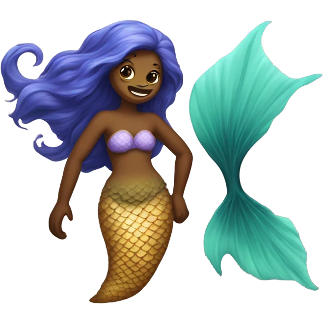 Mermaid sasquatch  emoji
