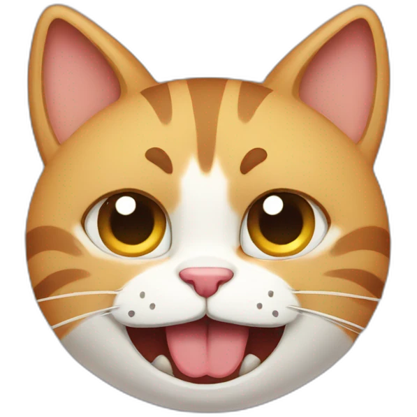Hangry cat  emoji