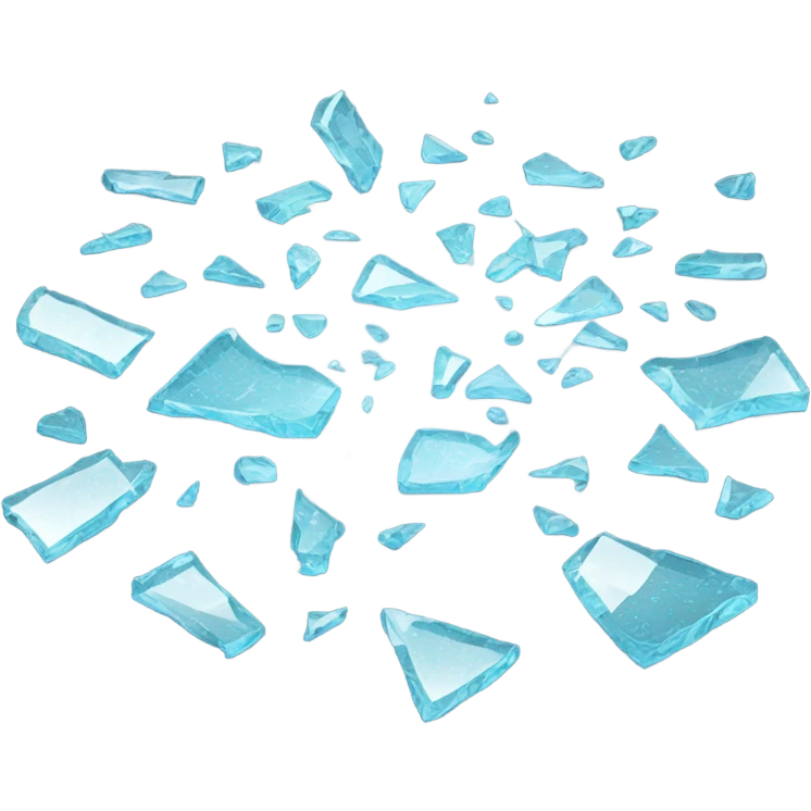 Glass broken  emoji