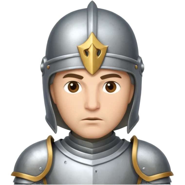 Knight with head wear emoji
