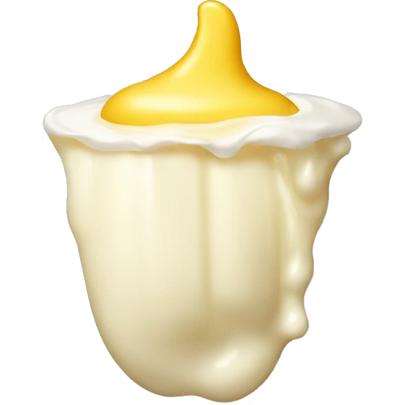 mayonnaise splash emoji