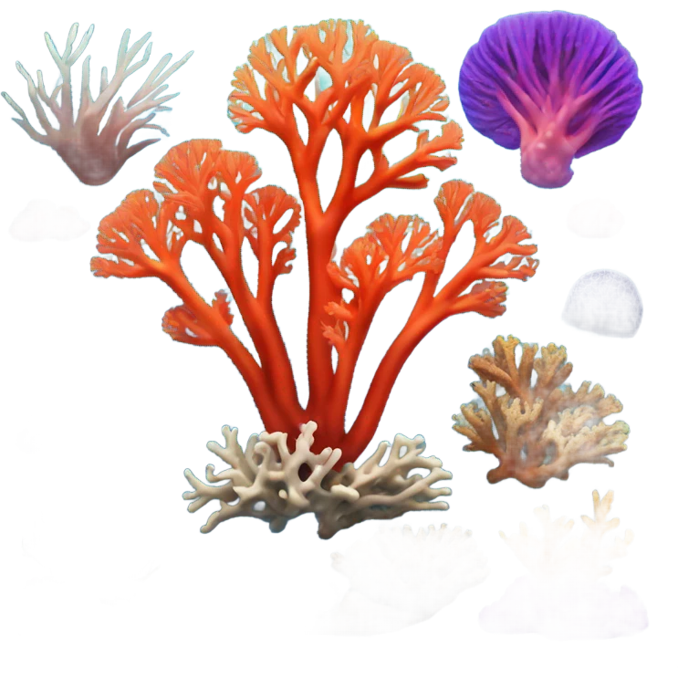 Coral emoji