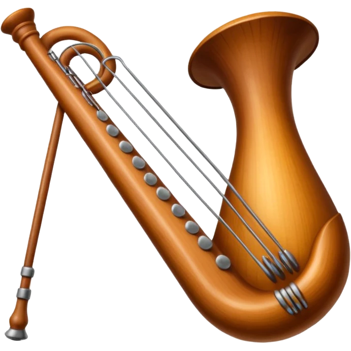 wooden instrument emoji