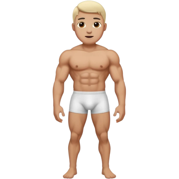 😡 wear White briefs emoji