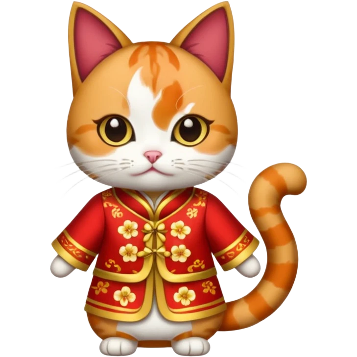 Chinese Lunar New Year Cat emoji