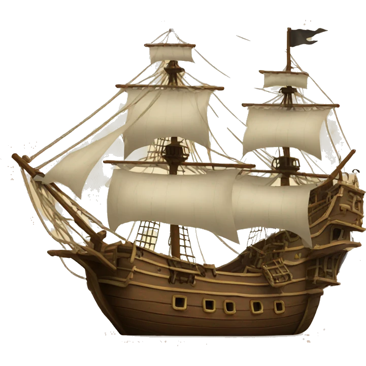 pirate ship emoji