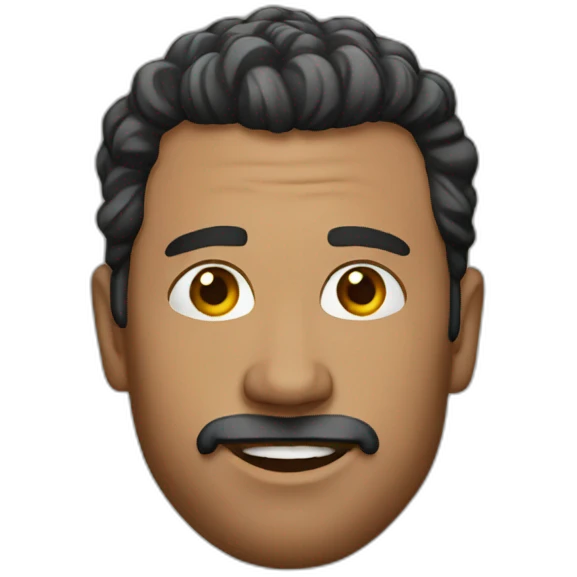 Famous guy emoji