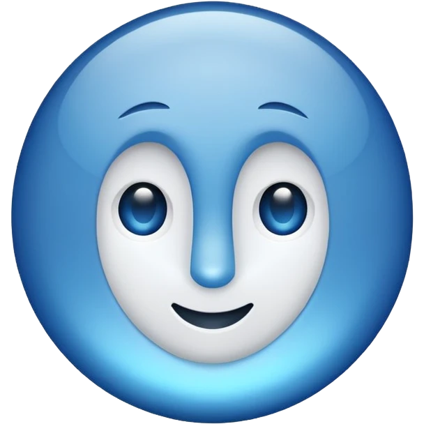Blue tick emoji