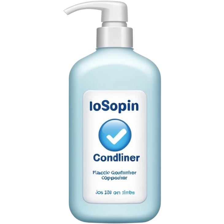 A bottle of conditioner emoji
