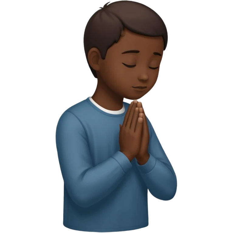 Create an emoji that reflects islamic prayer (silhouette) emoji