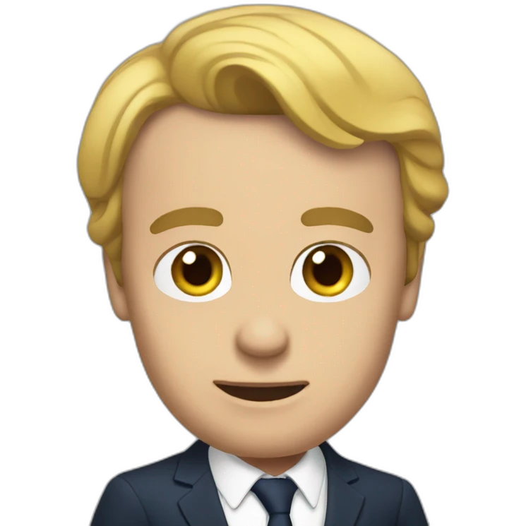 macron-talking emoji