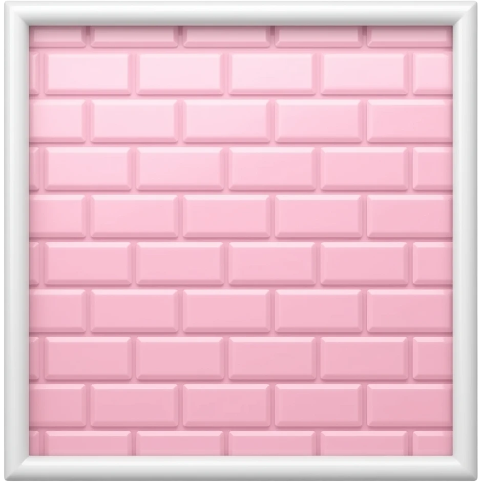 pink wall decoration emoji