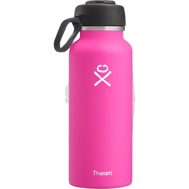 pink hydroflask emoji