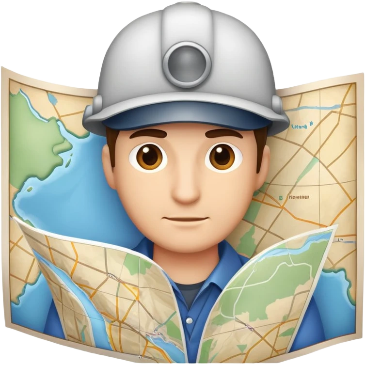 Commandeur mit karte emoji