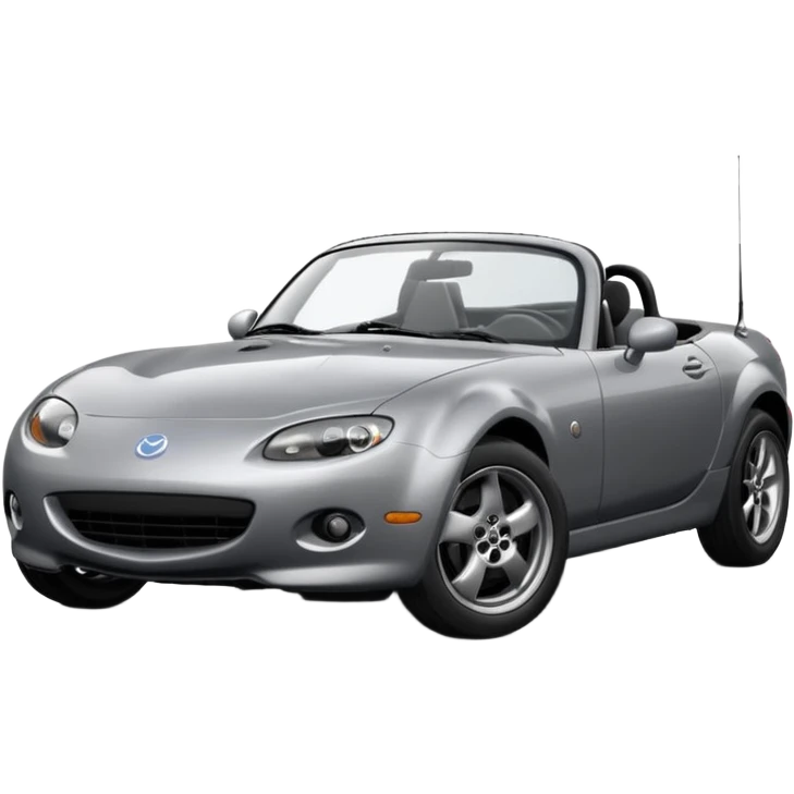 Grey 2006 Mazda Miata mx-5  emoji