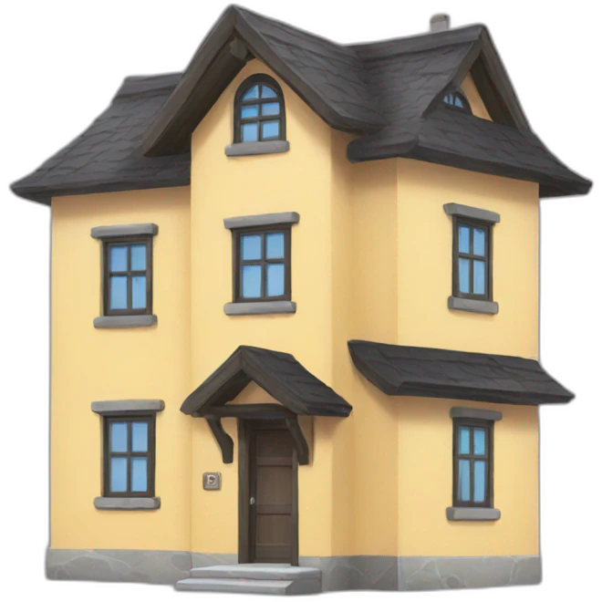 Anime house emoji