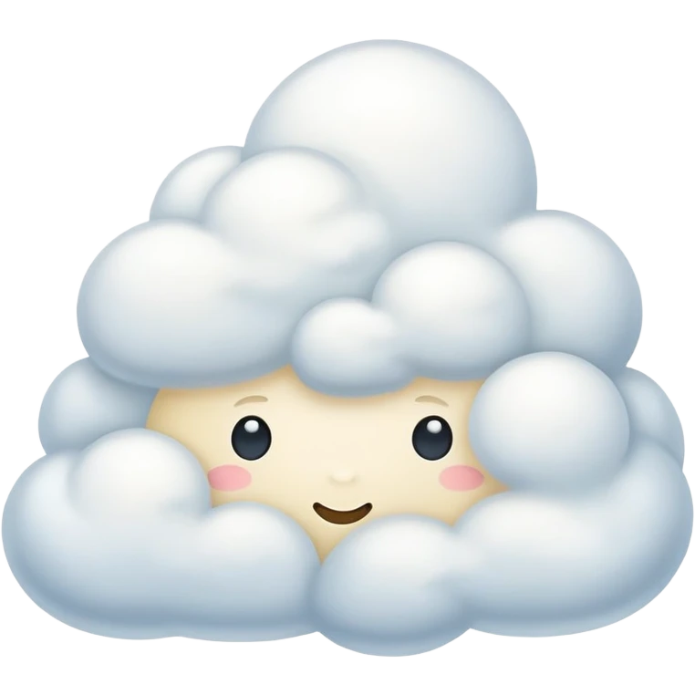 creamy clouds emoji