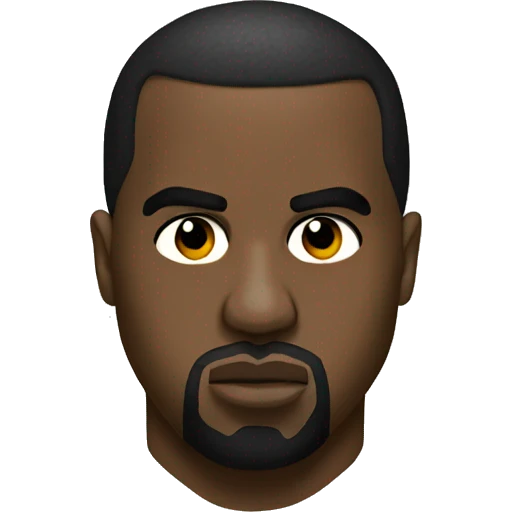 Kanye yeezy mask  emoji
