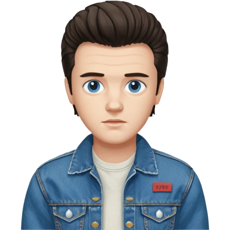 steve from stranger things, elvis hair style emoji