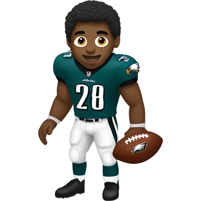 Eagles football nfl player emoji