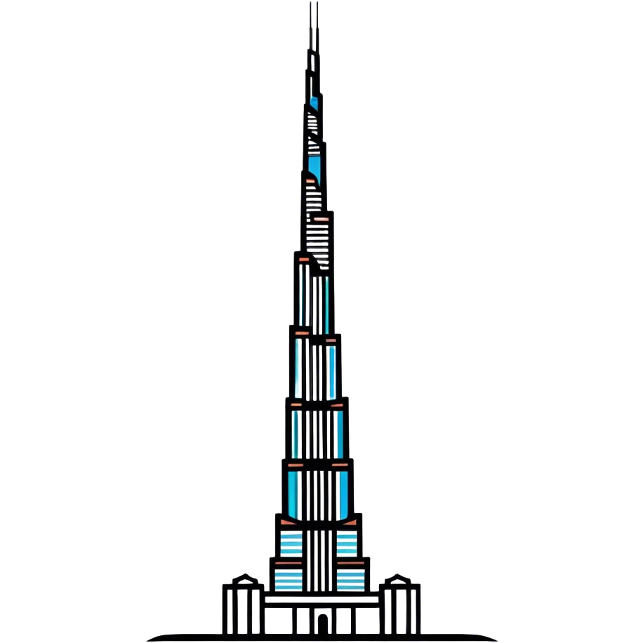 Burj khalifa emoji