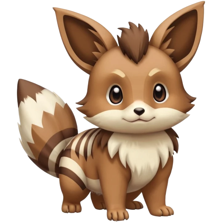 Eevee-Furret-Linoone-Hybrid (Full body) emoji