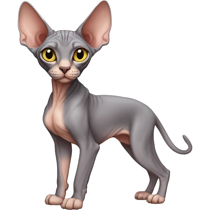 Sphynx Full Body emoji