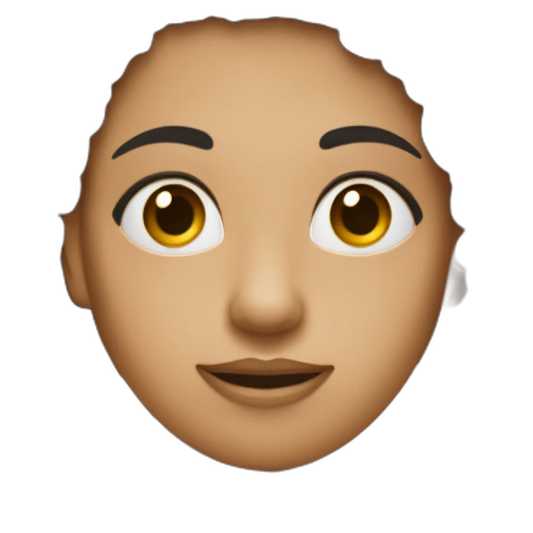 Mujer pelo negro largo, piel blanca y ojos negros con una camara en la mano  emoji