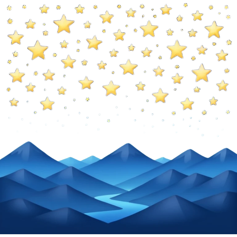 Sky stars emoji