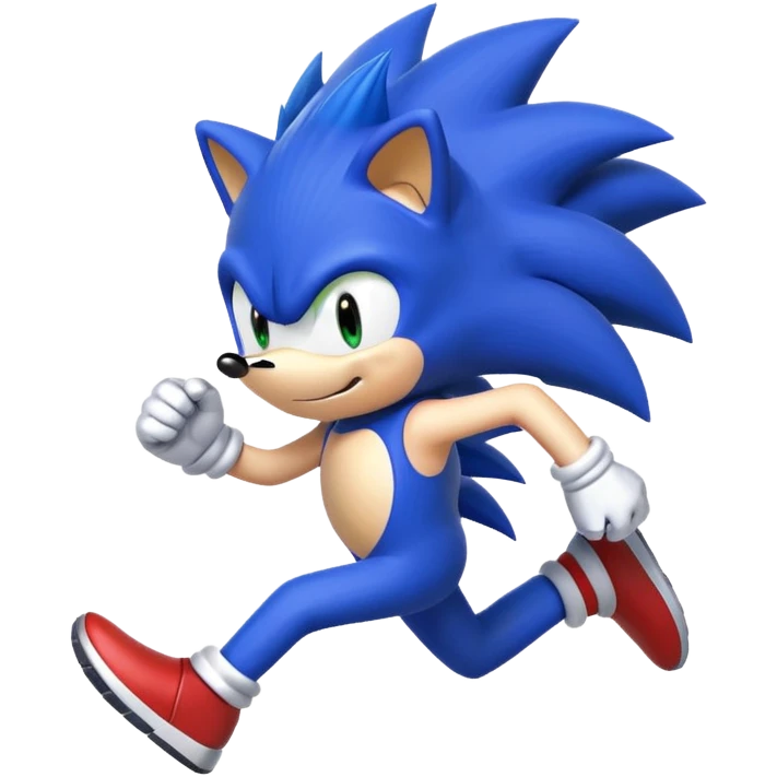Sonic the hedgehog  emoji