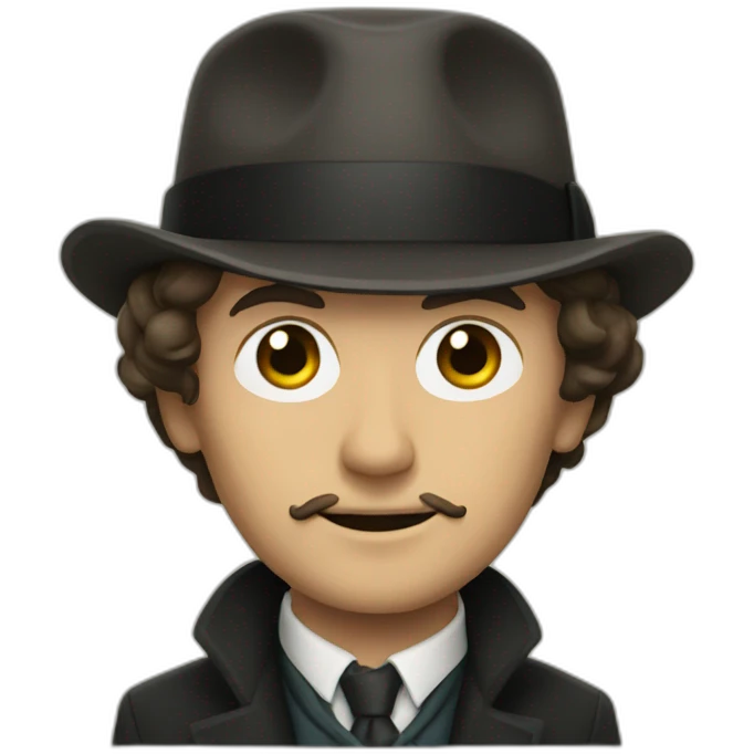 sherlock holmes from bbc emoji
