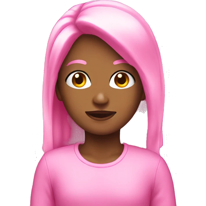 Pink emoji