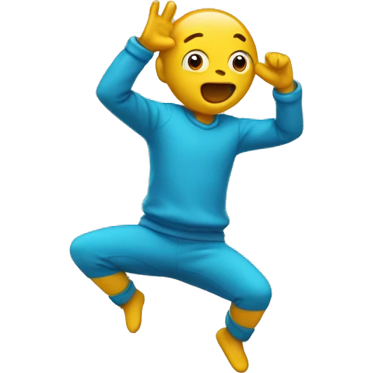 Humains qui fais un dab emoji