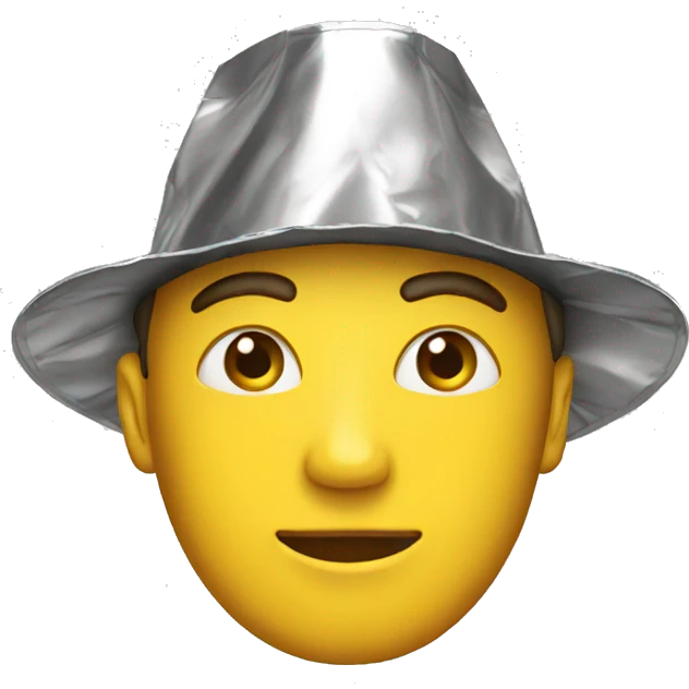 tinfoil hat emoji