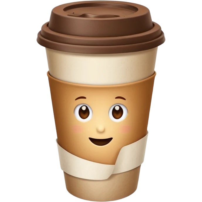 Takeaway coffee emoji