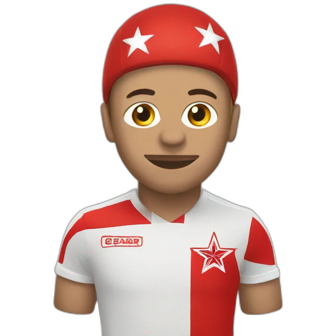 Red star Belgrade  emoji