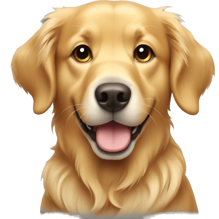 Golden retriever  emoji