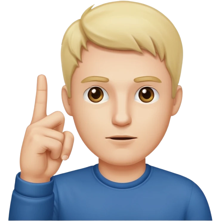 guy putting middle finger up emoji