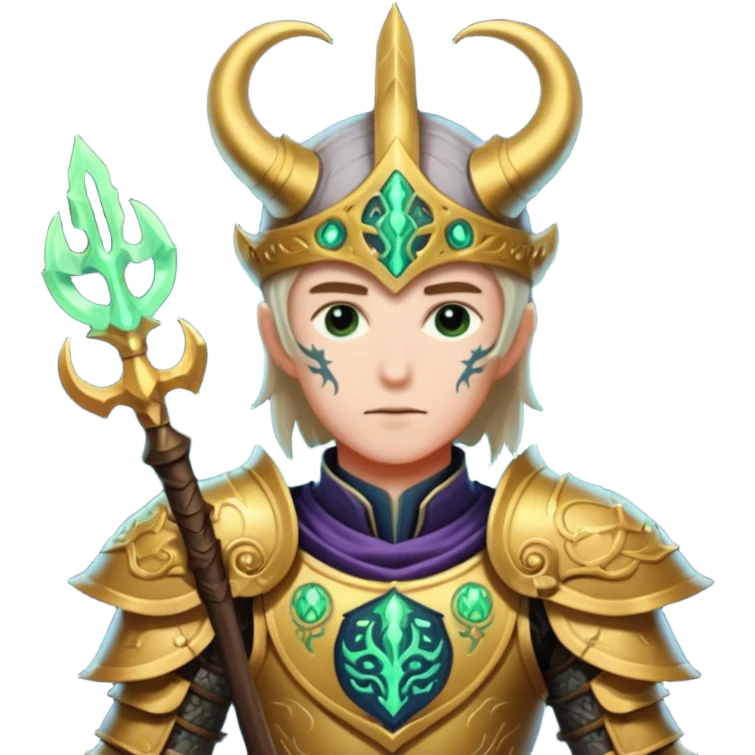 mystic knight with eldricth powers emoji