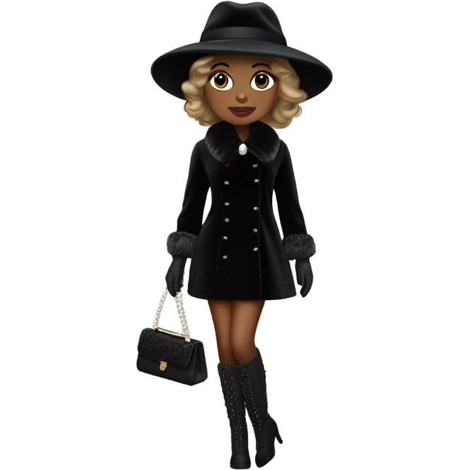 Winter coquette item emoji