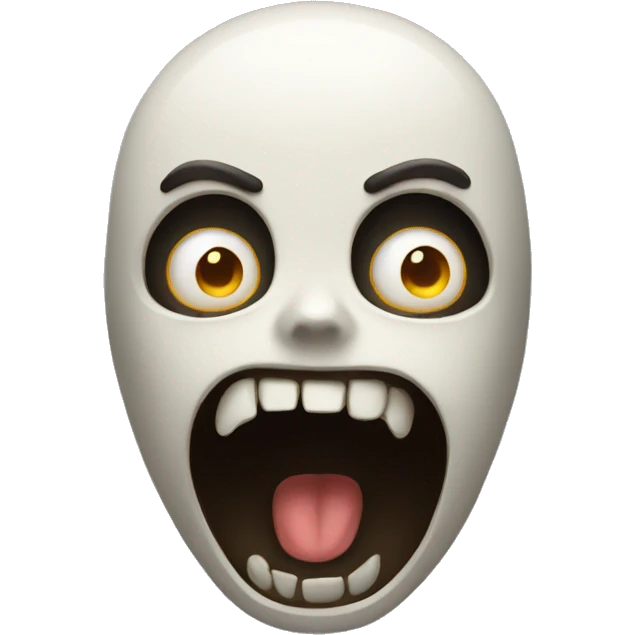 scream person emoji