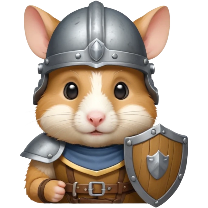 Viking hamster emoji